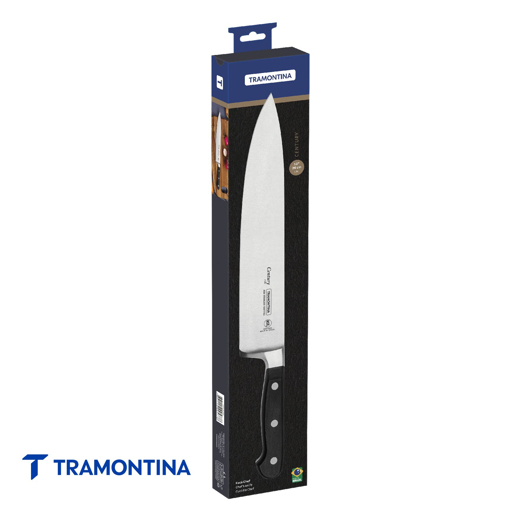 Cuchillo Chef Century 10" - Tramontina