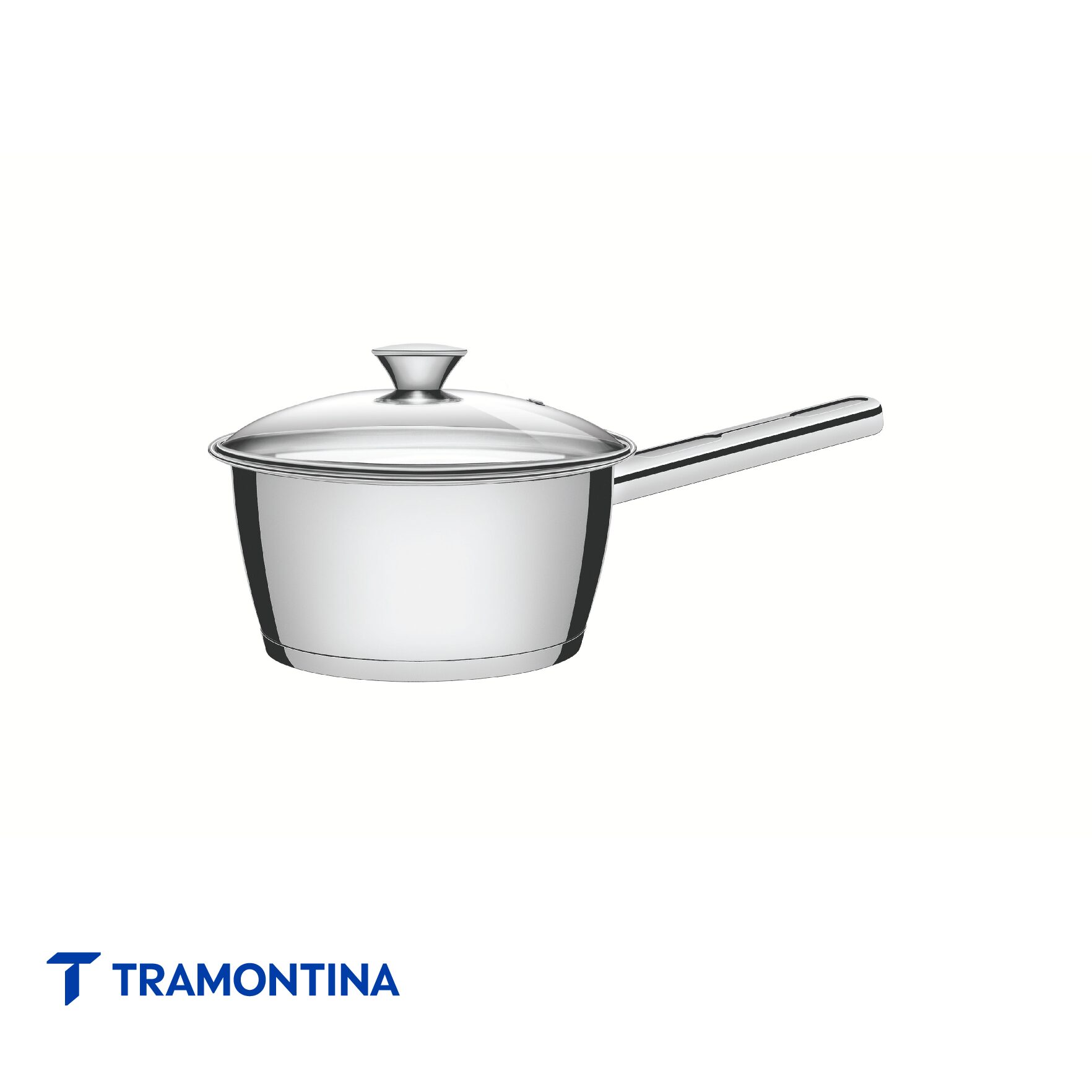 Cacerola Allegra 16 cm 1,58L tapa de vidrio - Tramontina