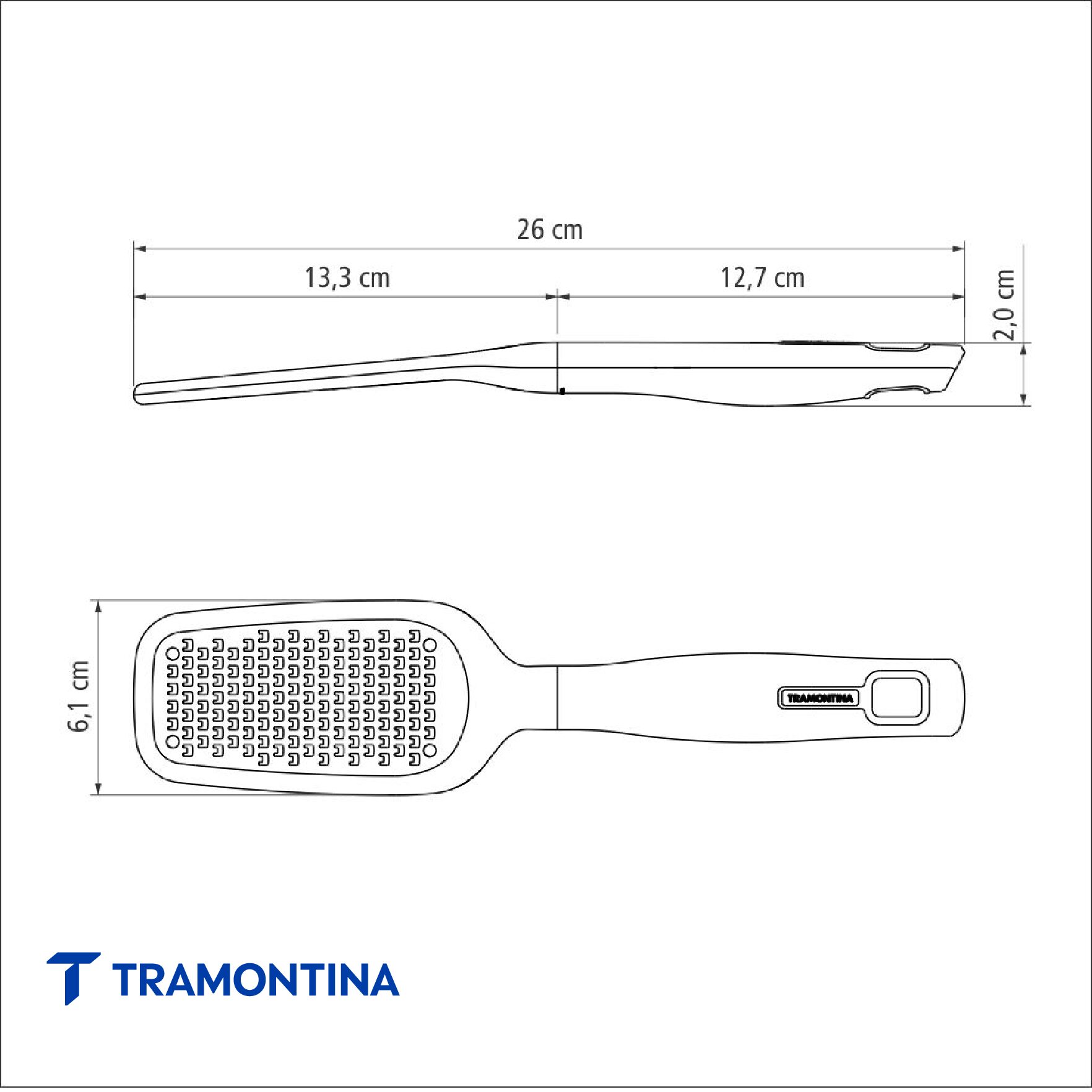 Rallador Verano Rojo - Tramontina - Imagen 2