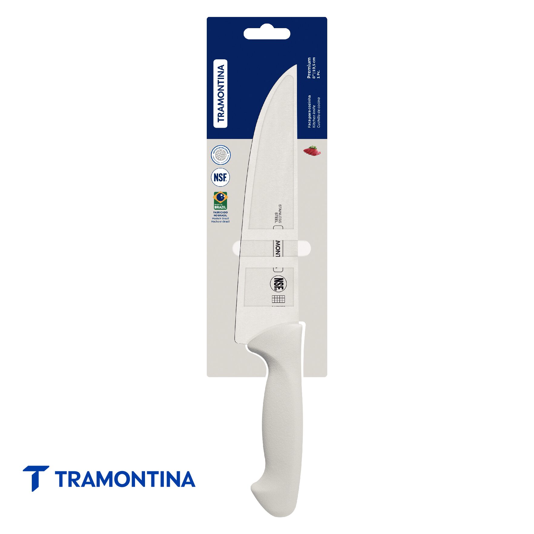Cuchilla de Cocina Premium Blanco 8" - Tramontina
