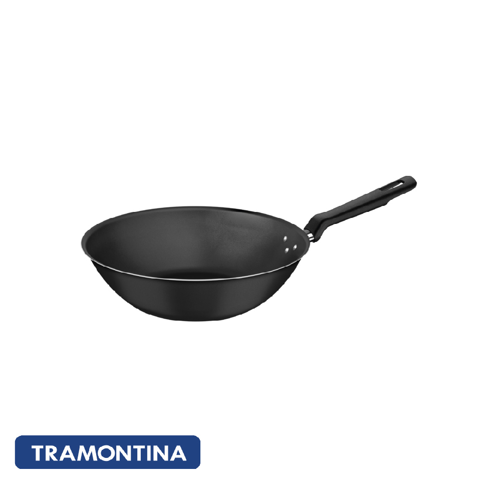 Wok 28 cm. negro - Starflon - Loreto - Tramontina