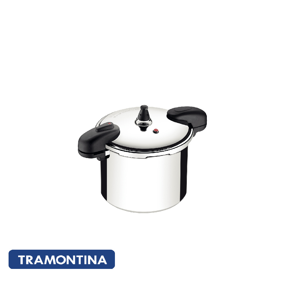 Olla a presión 10L 24 cm pulida Valencia-Tramontina