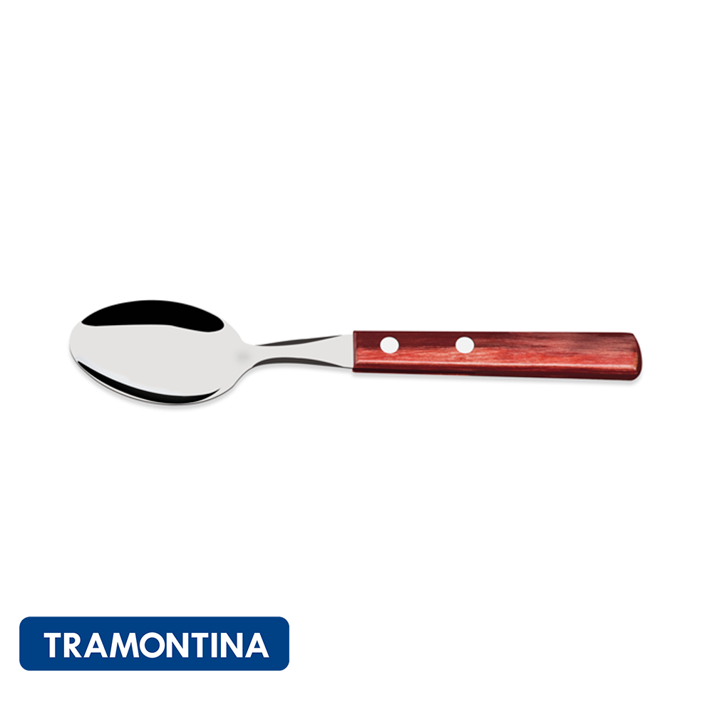 Cuchara mesa jumbo- madera roja - Polywood - Tramontina
