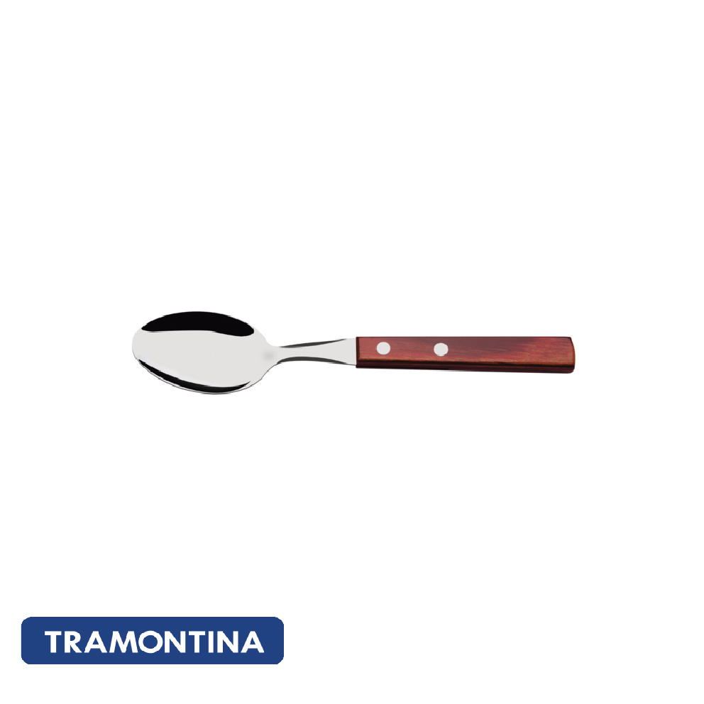 Cuchara de te , madera roja- Polywood - Tramontina