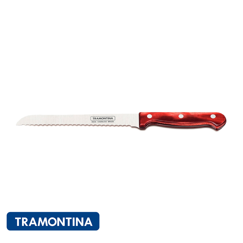 Cuchillo para pan-Tramontina Polywood Line.
