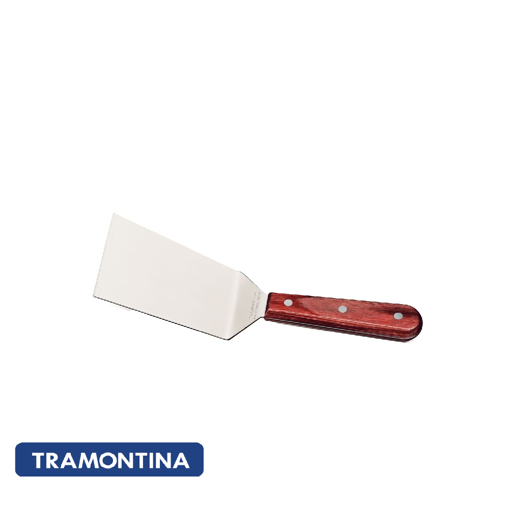 Espátula frituras 5", madera roja - Polywood -Tramontina.
