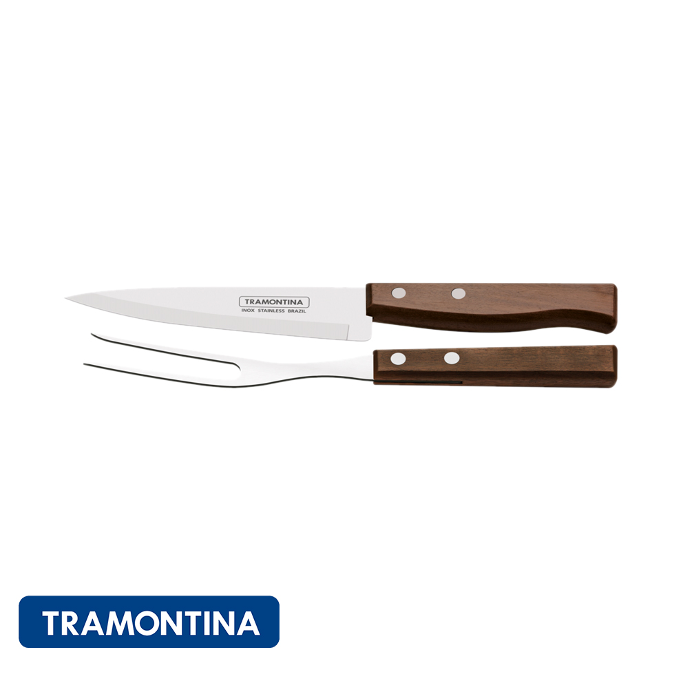 Jgo. trinchante 2 pzs. en blister - Tradicional - Tramontina