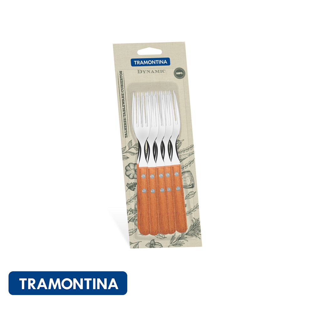 Tenedor de mesa 12 pzs. en blister, Dynamic -Tramontina