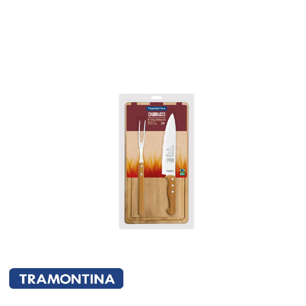 Kit asado trinchante 3 pzas-Tramontina.