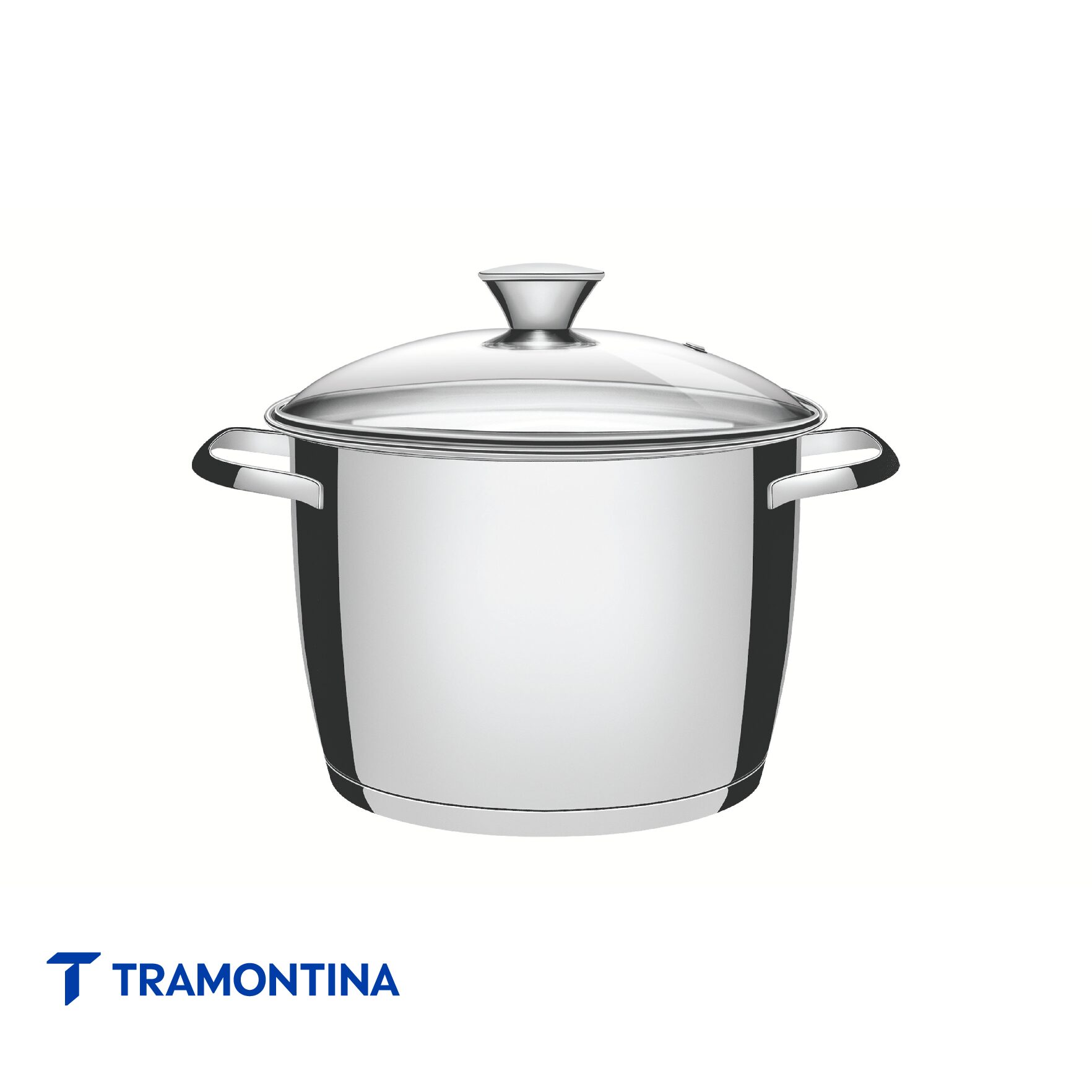 Olla c/asas Allegra 22cm tapa vidrio 5,5 L - Tramontina