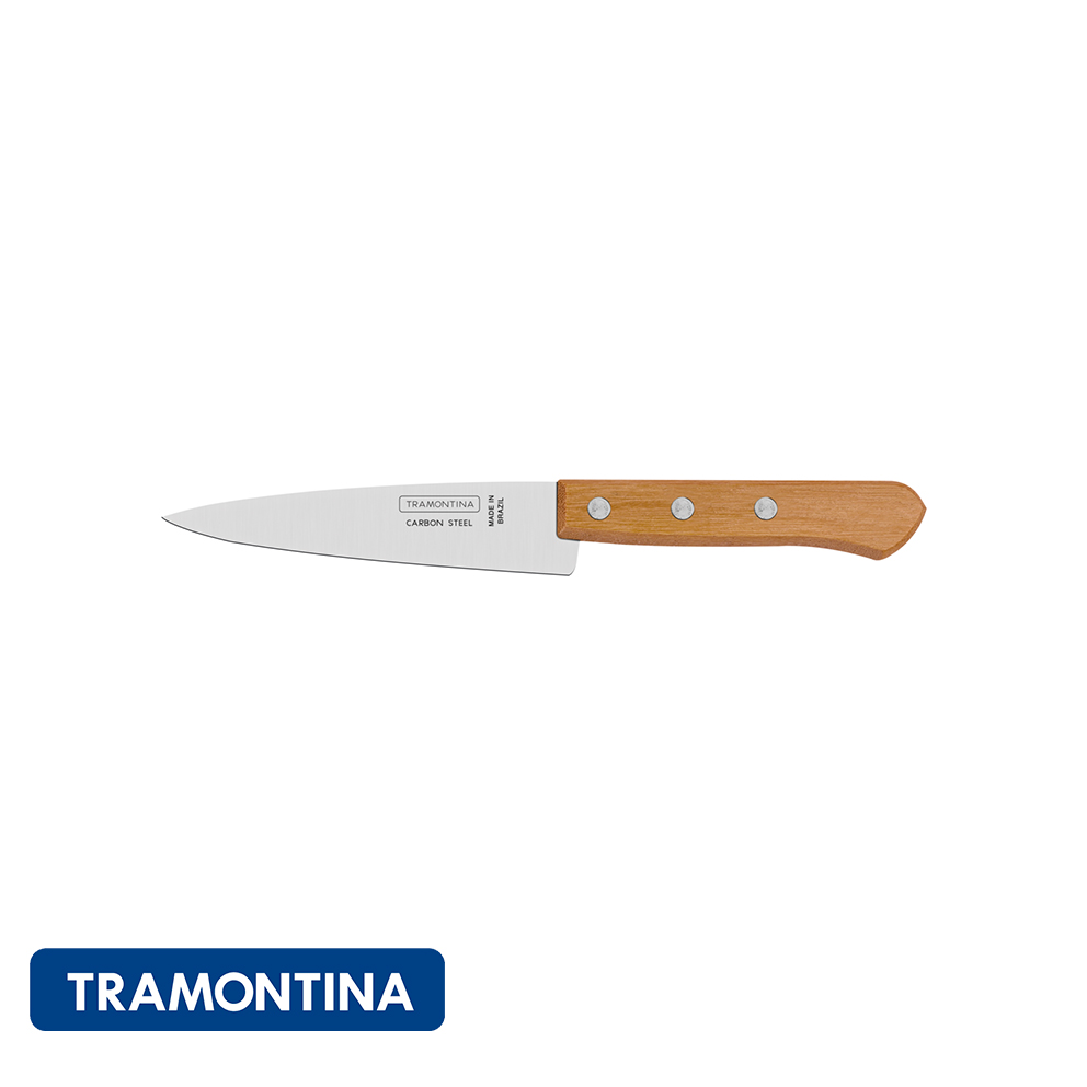 Cuchillo de cocina 5" en blister - Carbón - Tramontina