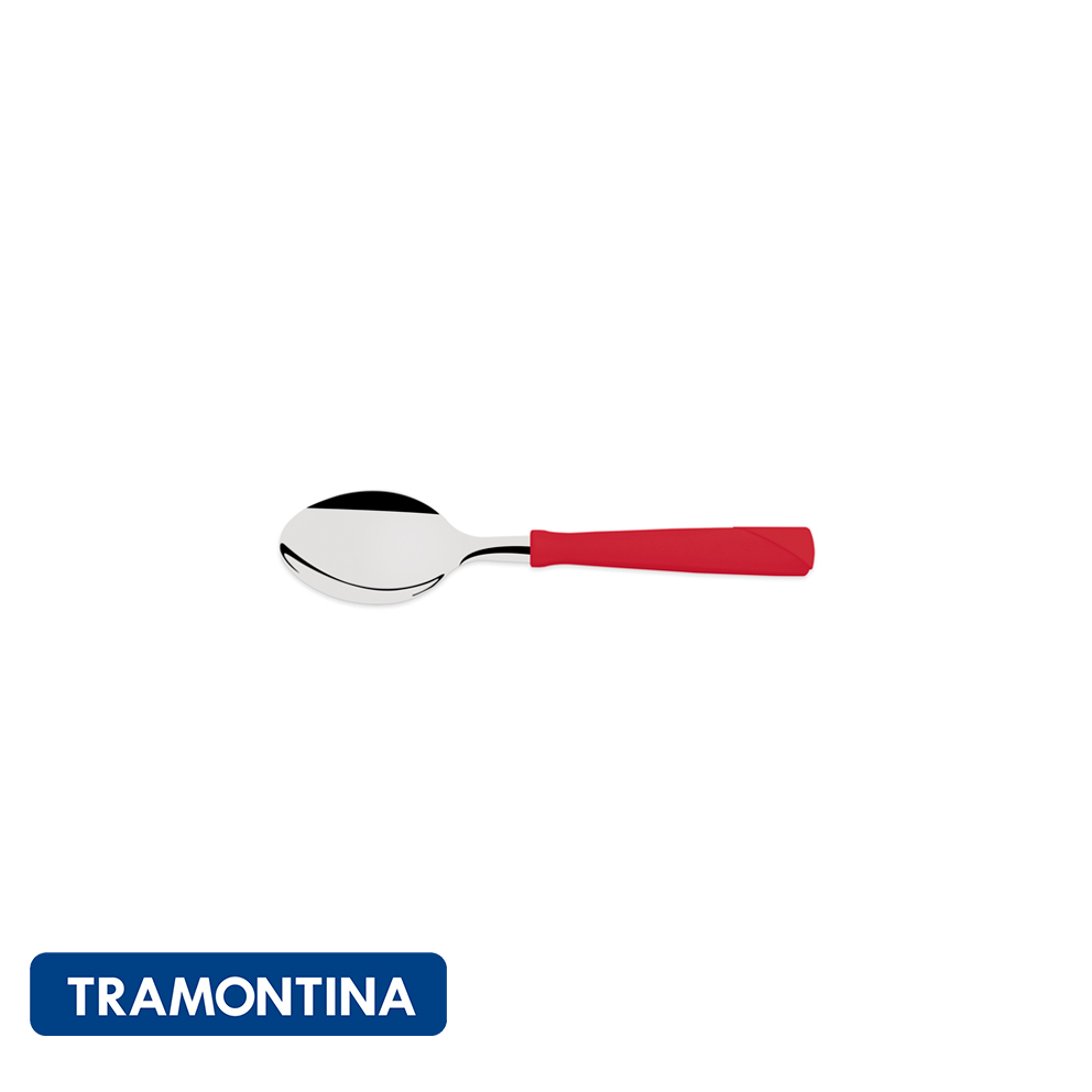 Cuchara de té, roja (Pack x 12)- New Kolor -Tramontina