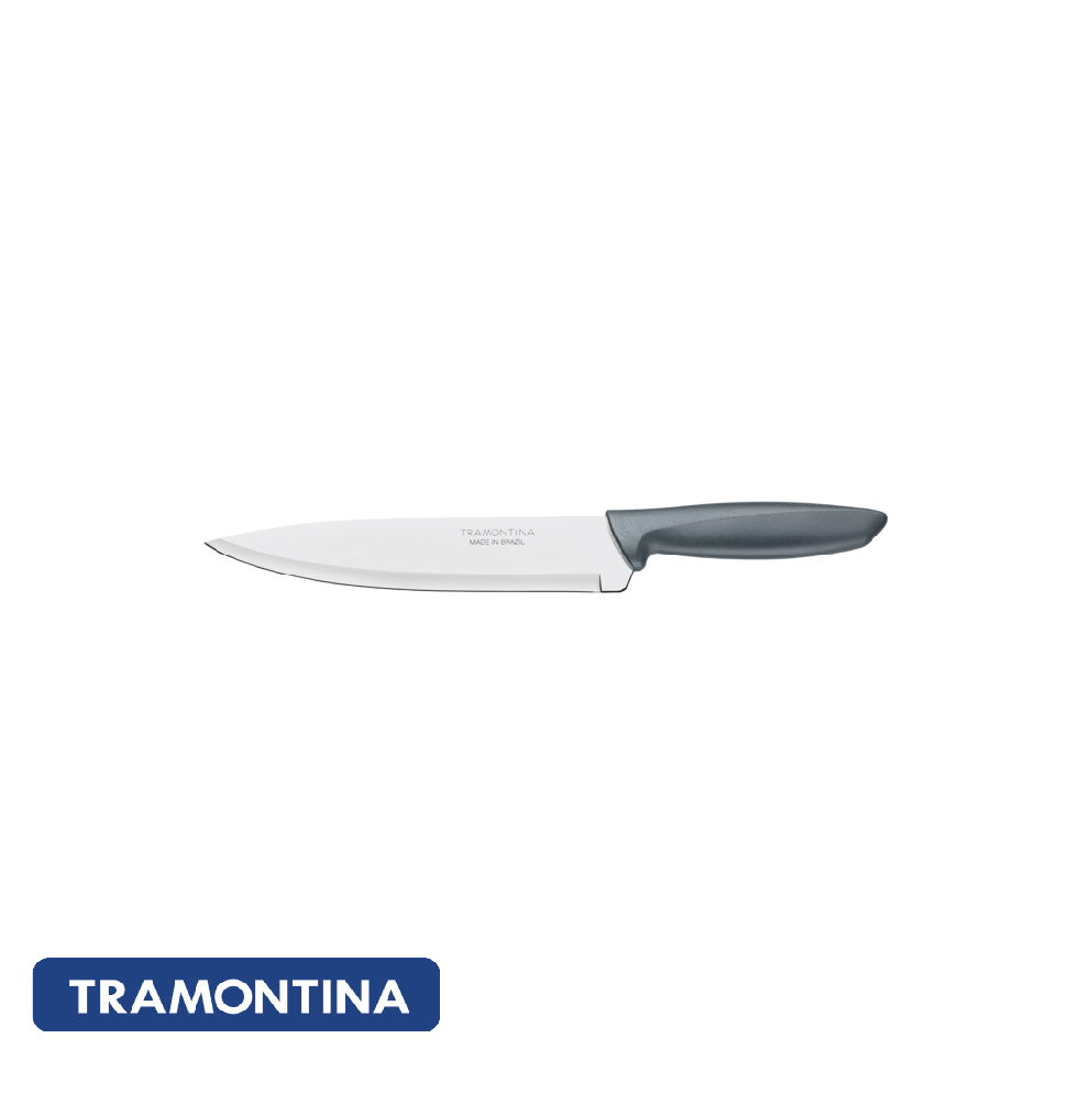 Cuchillo chef 8 pulgadas Plenus color gris - Tramontina.