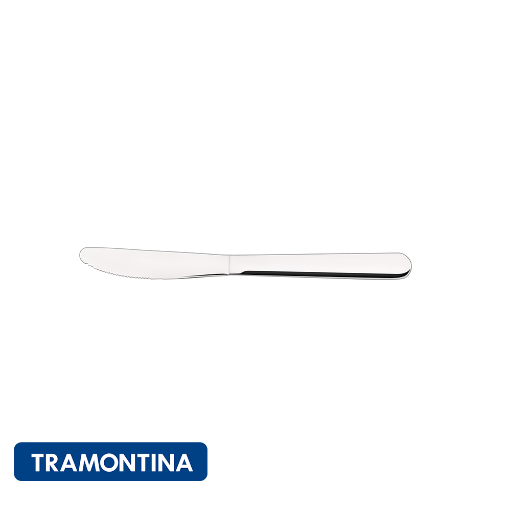 Cuchillo de postre, acero inox. 12 pzs. Malibu - Tramontina