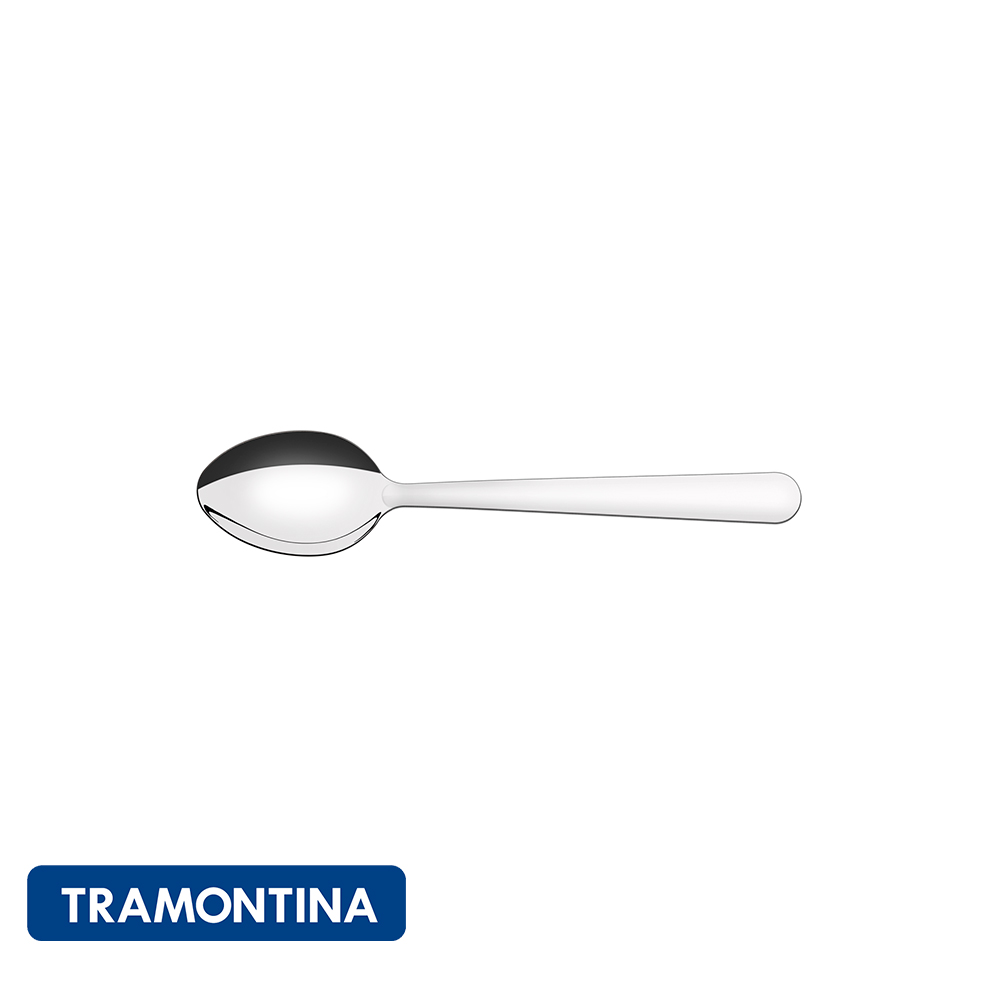 Cuchara de mesa, acero inox. 12 pzs. Malibu - Tramontina