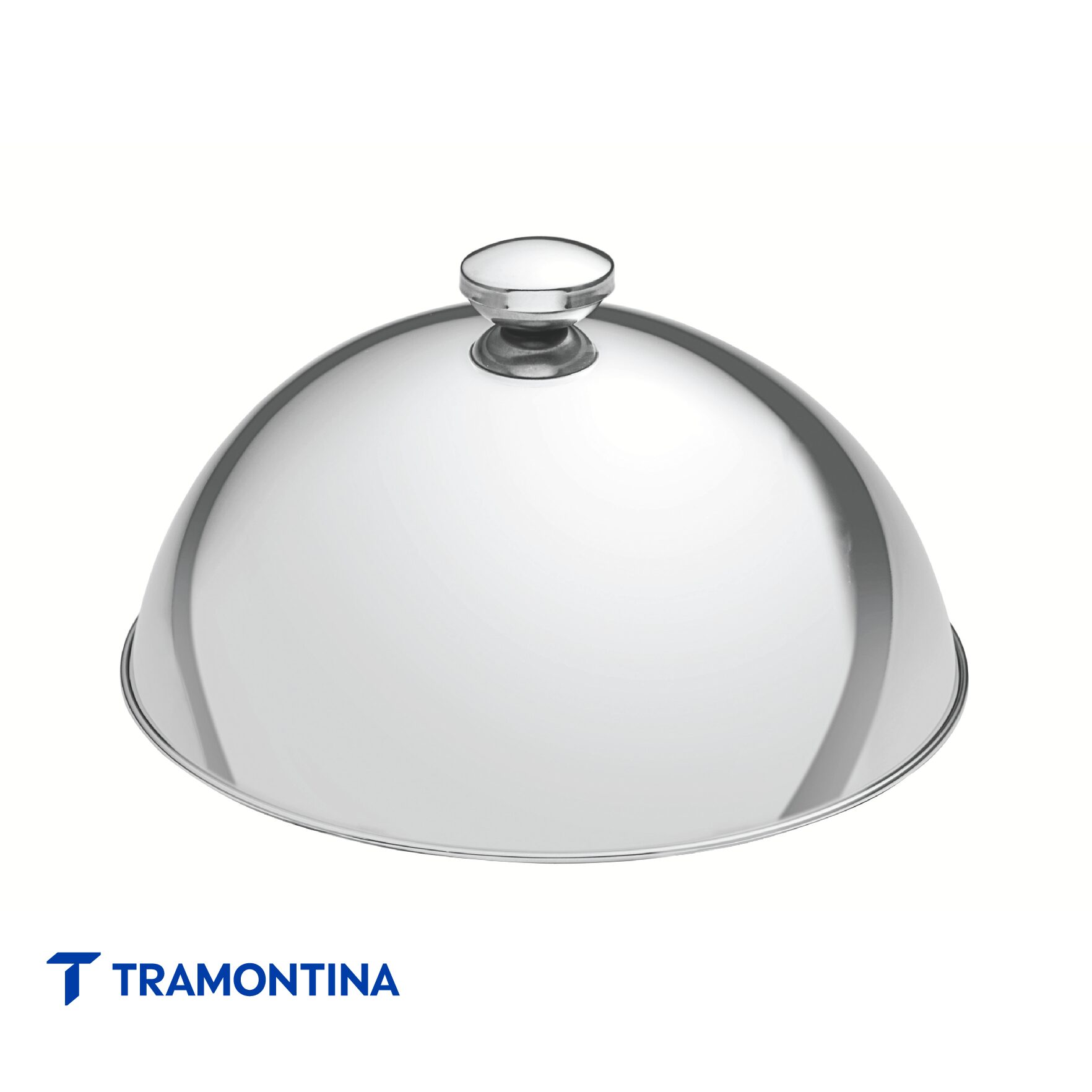 Campana Service de acero inoxidable 24,5 cm - Tramontina