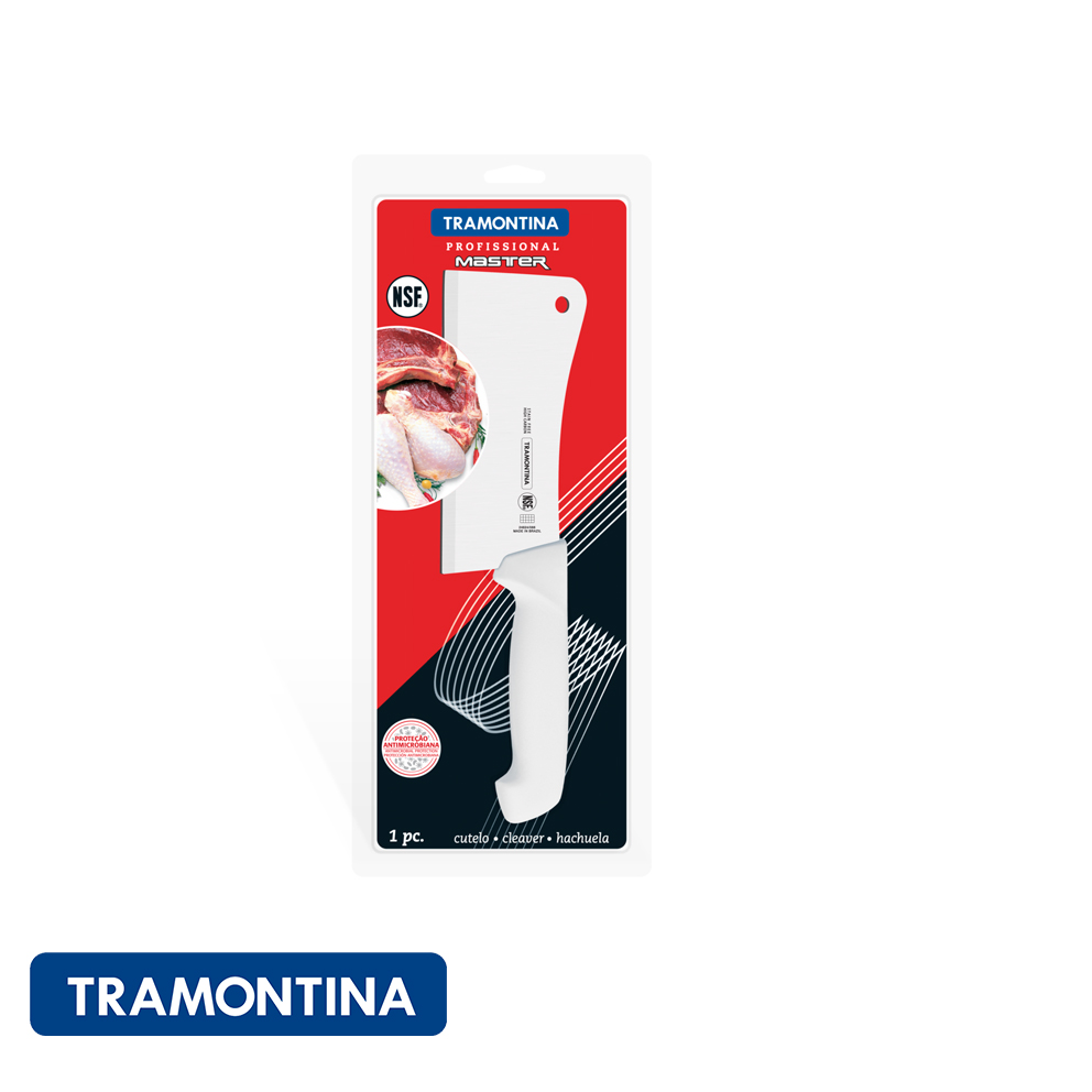Hachuela 6", en color blanco -Tramontina Profesional.