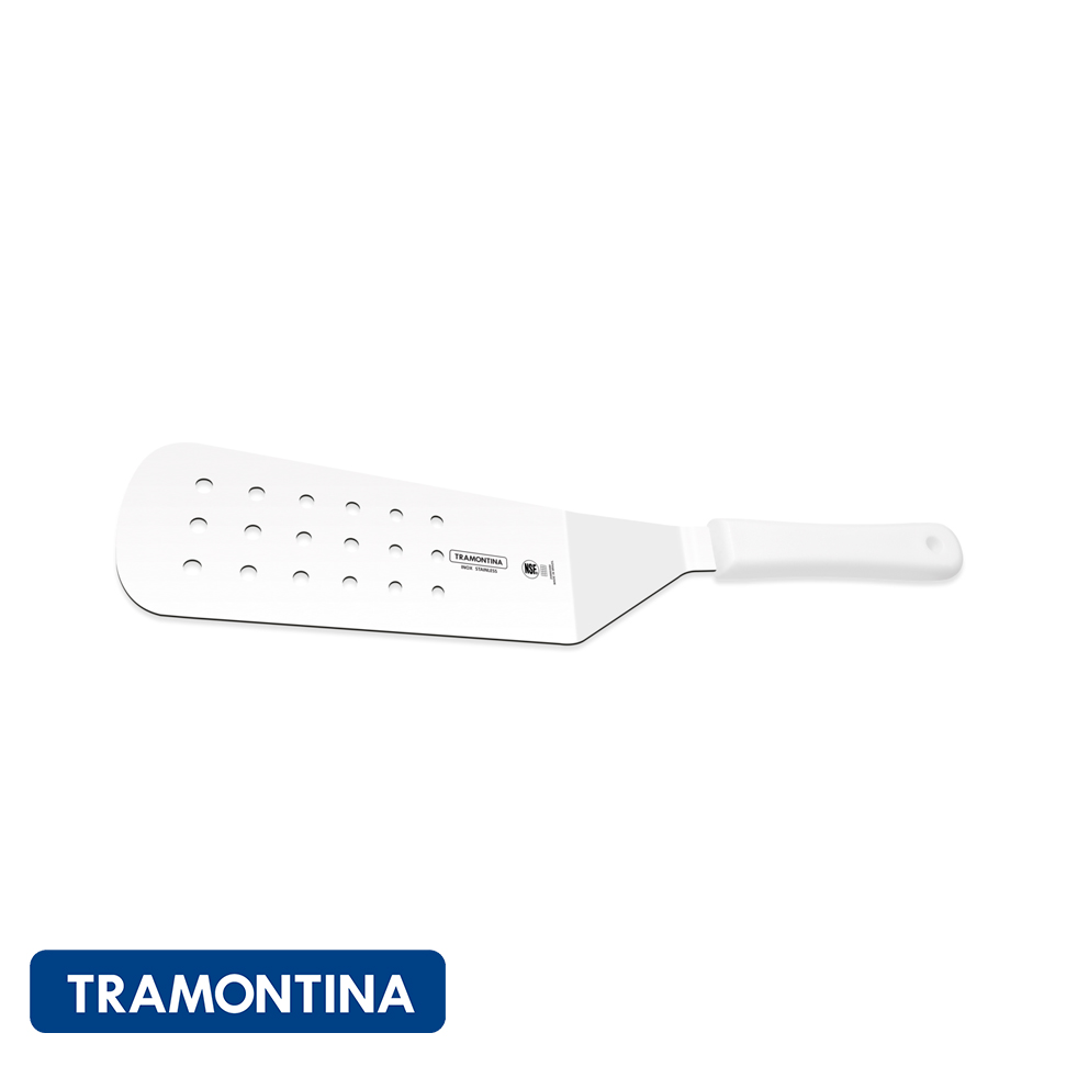Espátula para frituras perforada 9"x 3", Profesional - Tramontina