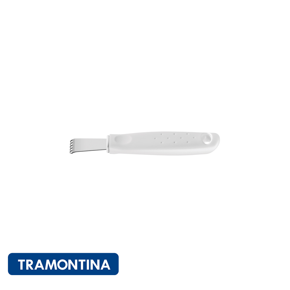 Rallador para limón, ac.inoc.,mango blanco- Utilita -Tramontina