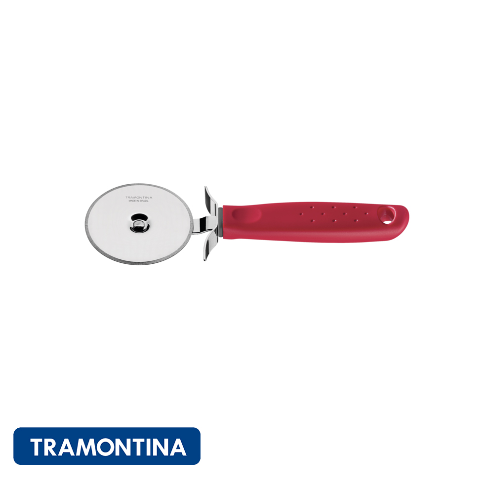 Cortador de Pizza, mango rojo- Utilita -Tramontina