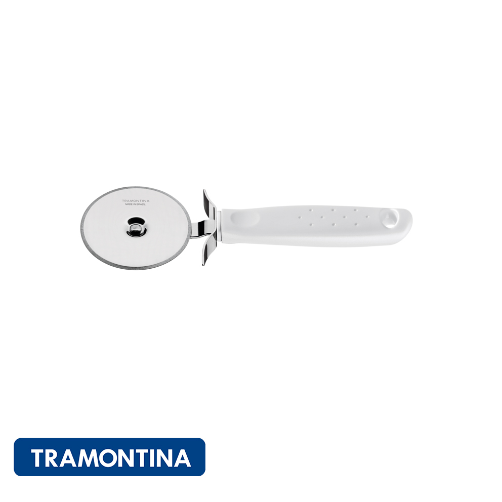 Cortador de Pizza, mango blanco -Utilita -Tramontina