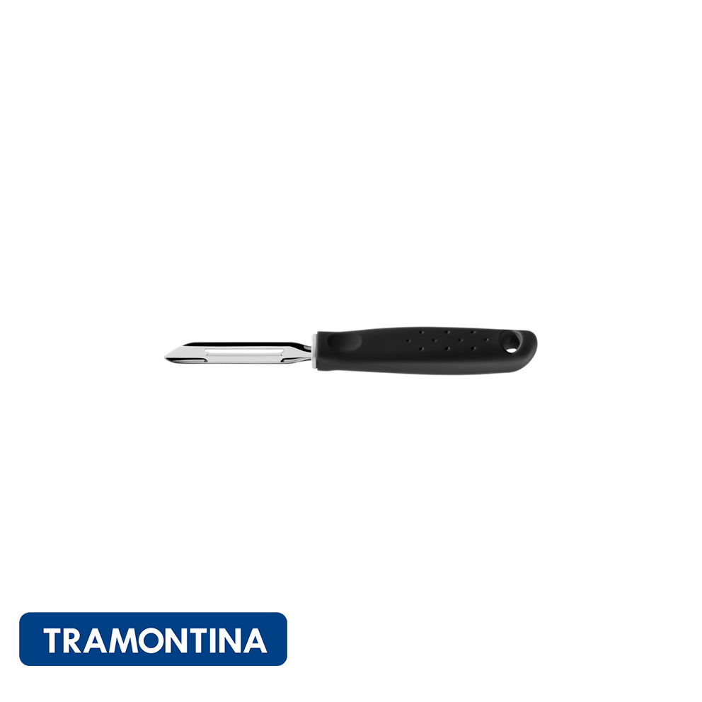 Pelapapas acero inox mango negro- Utilita -Tramontina.