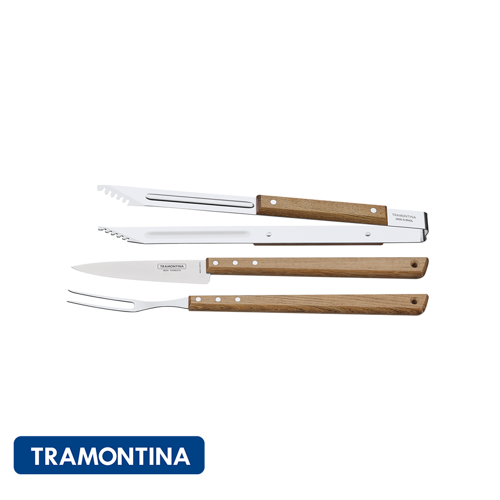 Juego para asado 3 PZAS.-Tramontina.