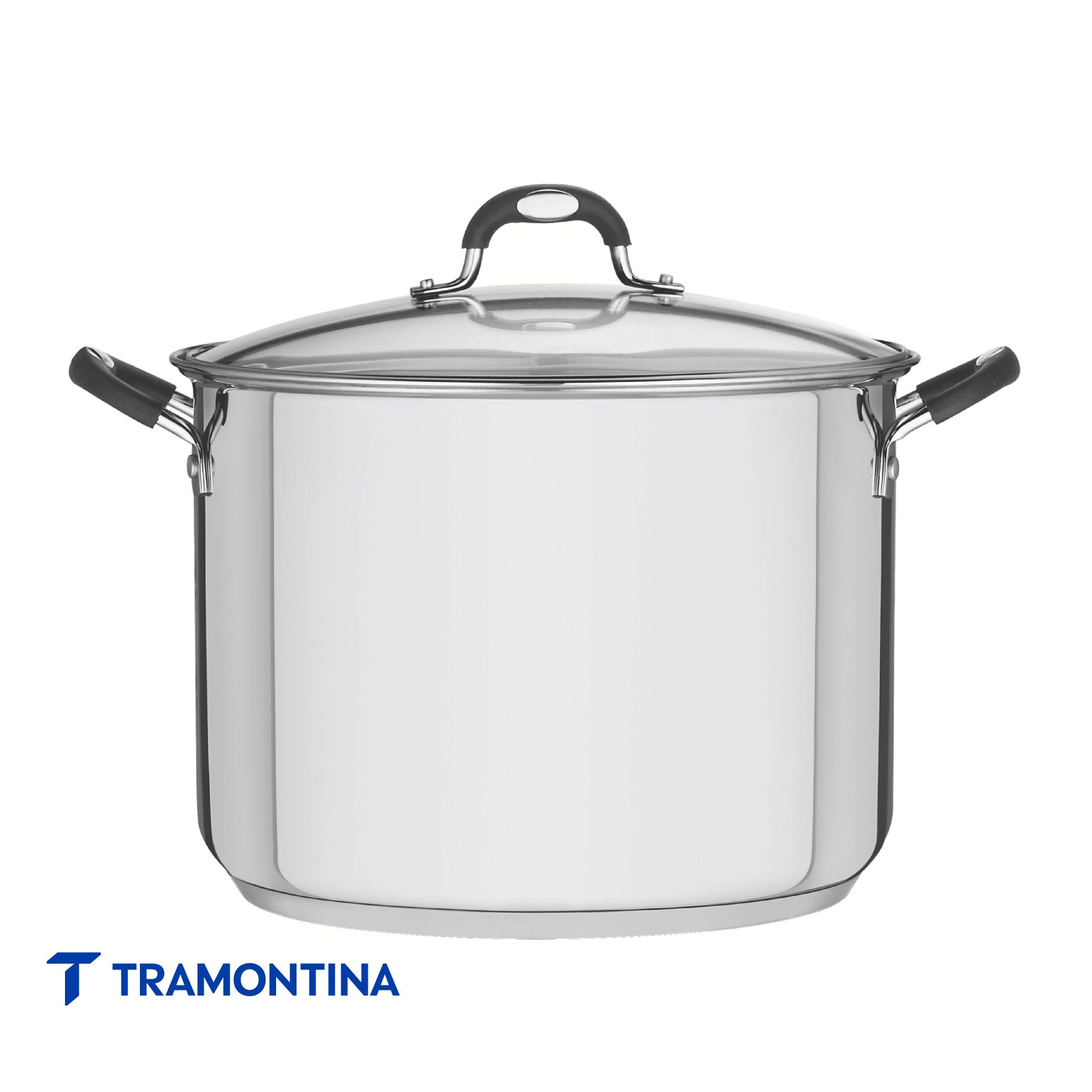 Olla alta Duo tapa de vidrio 30 cm y 15,2 L -Tramontina