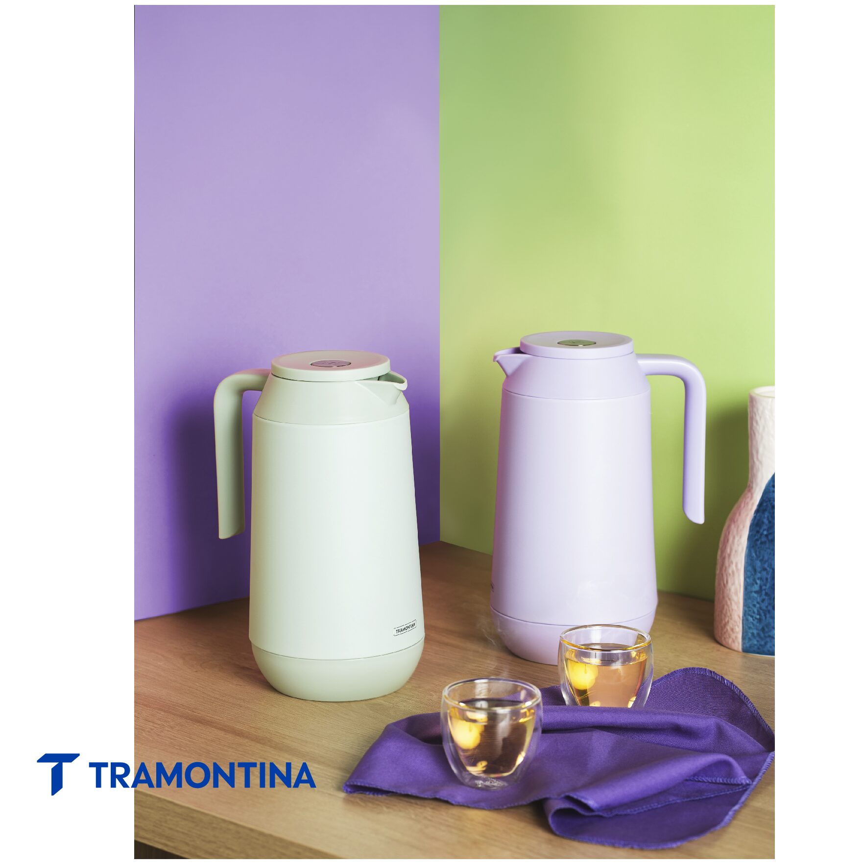 Jarra termica 1L lila - Tramontina - Imagen 5