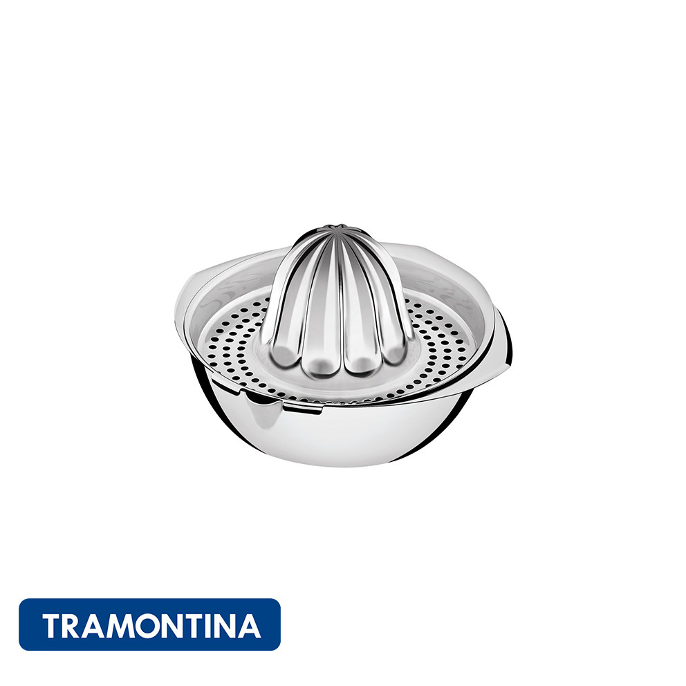 Exprimidor para frutas, acero inox.-Tramontina.