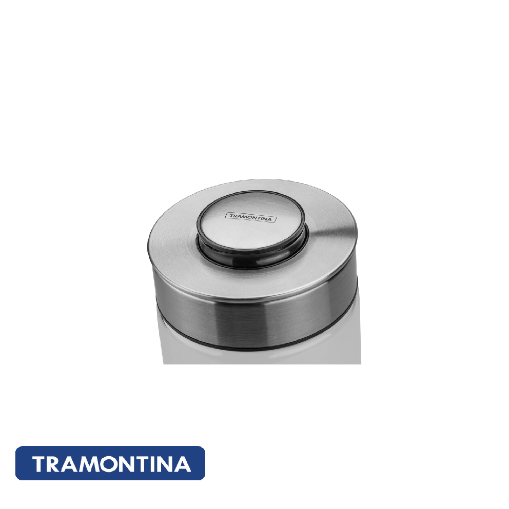 Frasco de vidrio con tapa de acero 1,8L - Tramontina. - Imagen 3