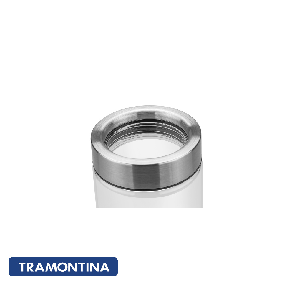 Frasco de vidrio con tapa de acero 1,8L - Tramontina. - Imagen 4