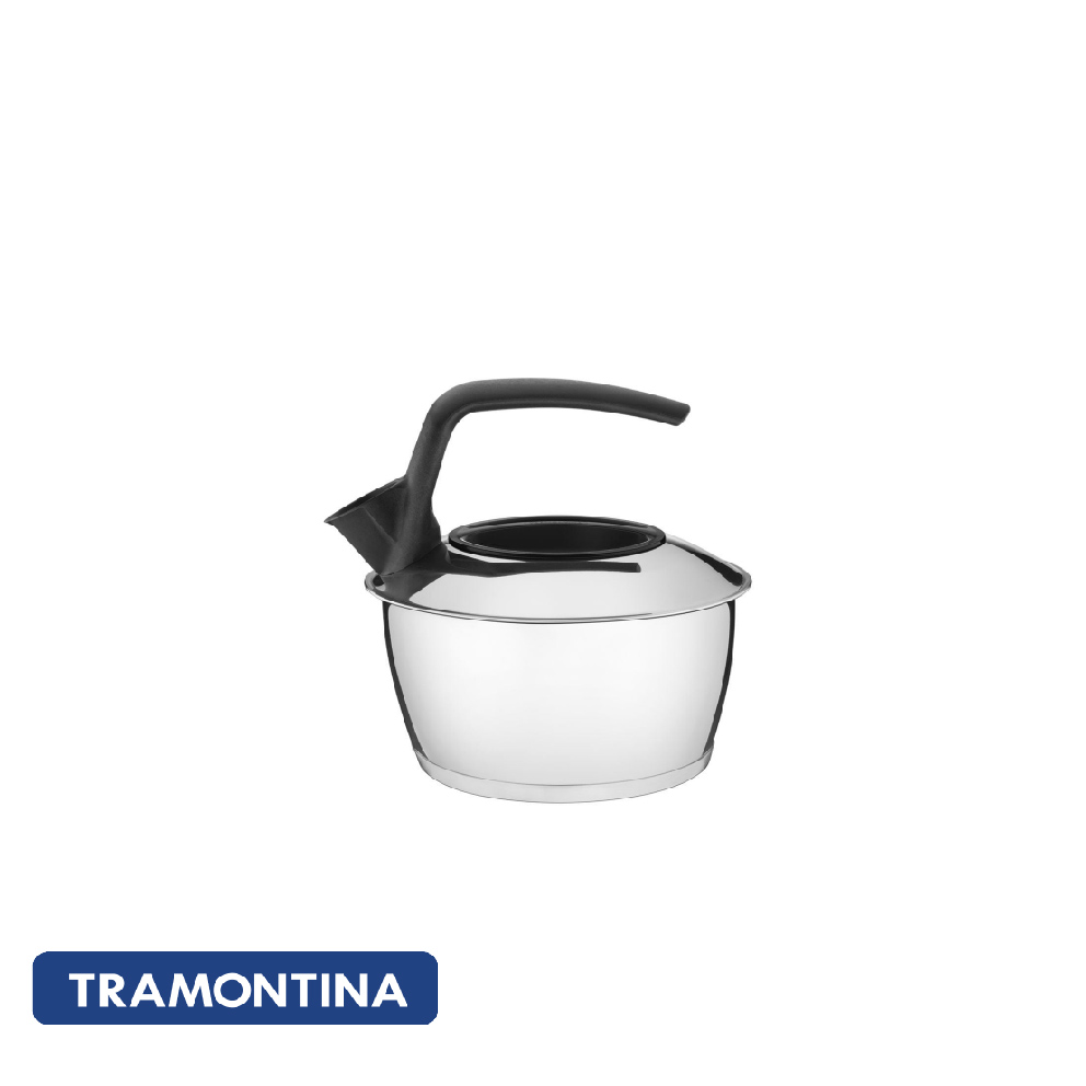 Tetera acero inox.1,5L mango negro - Tramontina.