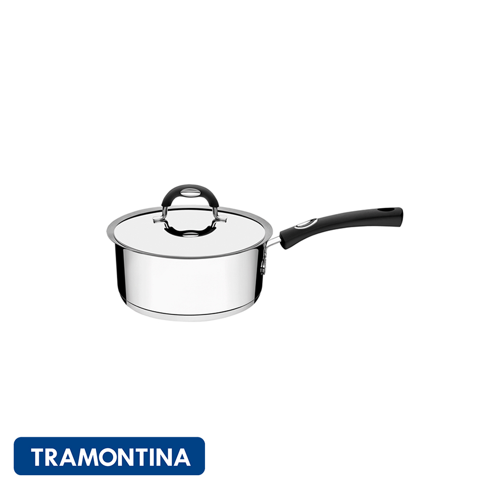 Sartén con mango de silicona, 2,10 L-Tramontina Duo Silicone.