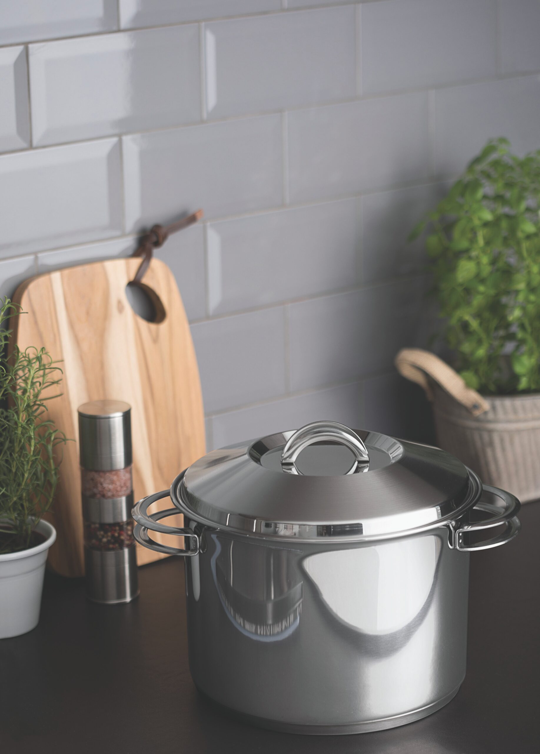 Olla alta c/asas y tapa solar 15,7lts 28cm - Tramontina - Imagen 3