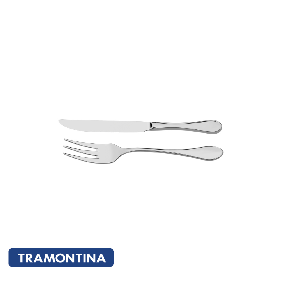 Juego trinchante 2 pzs. ac. inox. - Italy - Tramontina