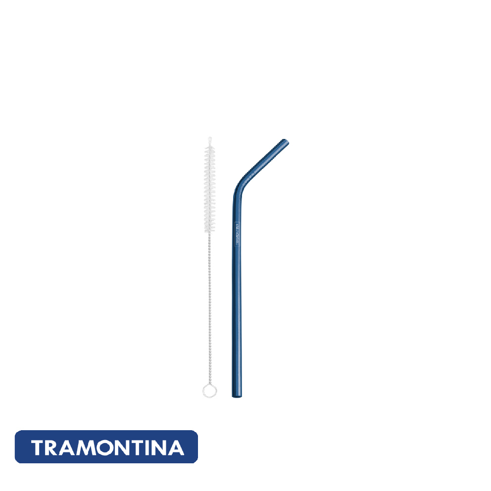Pajita Infantil 1 pza. con cepillo de limpieza - Tramontina