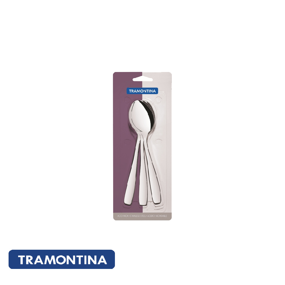 Cuchara de postre 3 pzs. Havai - Tramontina