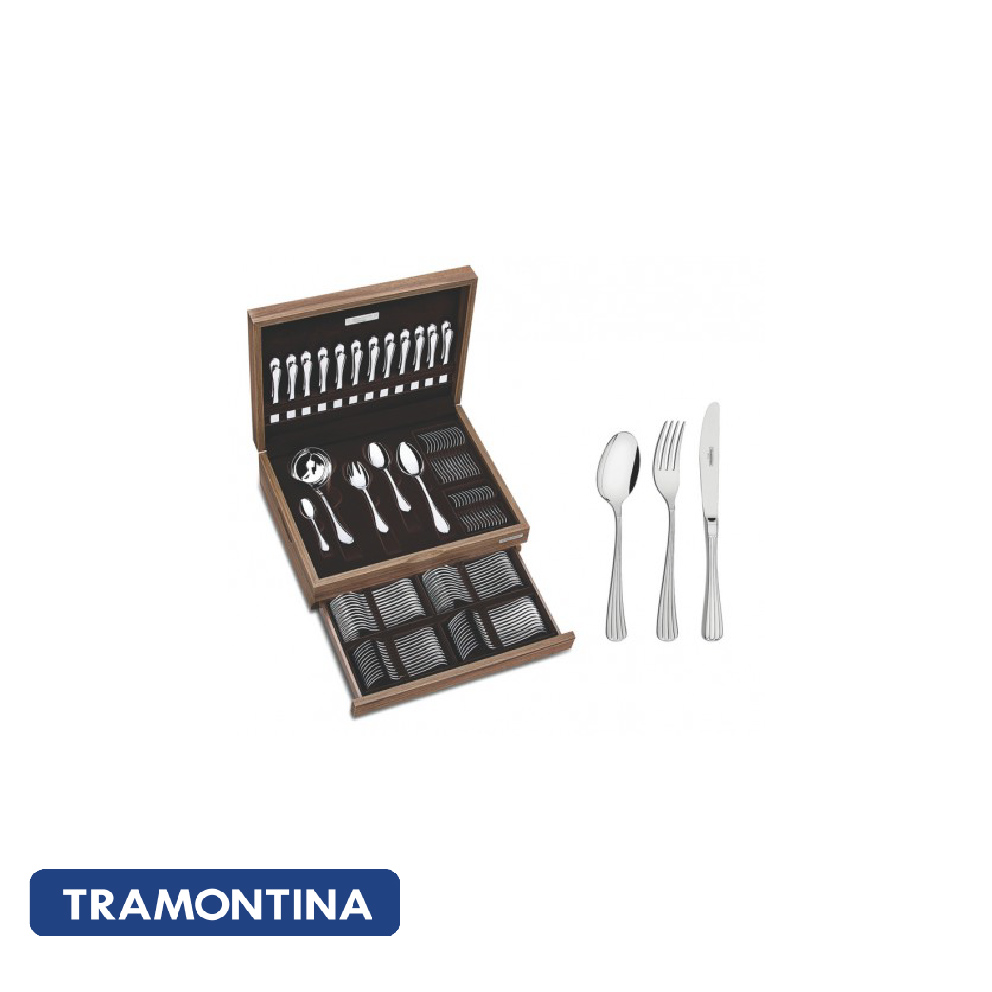 Juego de cubiertos las Vegas 130 pzas - Tramontina.
