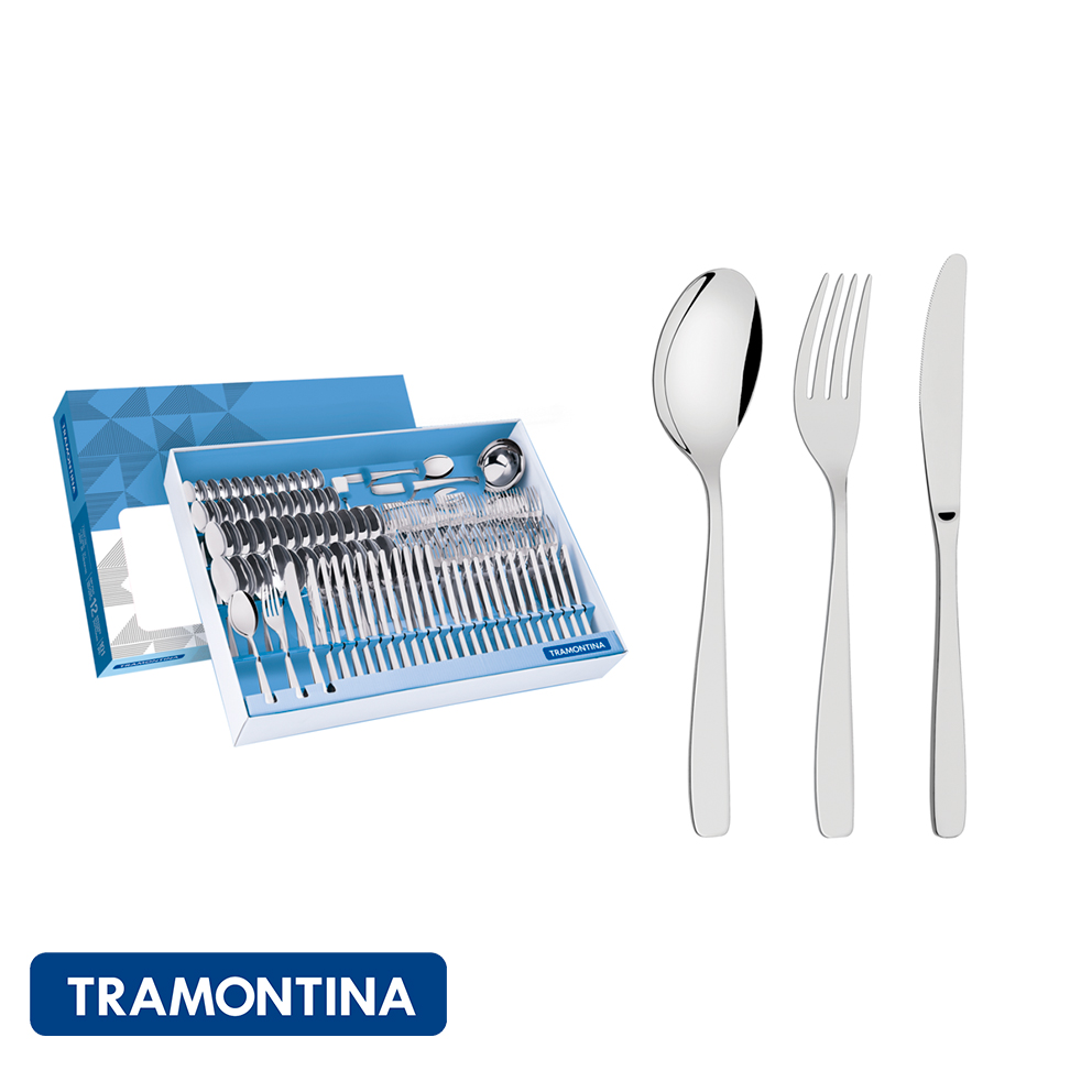 Cubiertos 24 pzs., acero inox. - Cosmos - Tramontina
