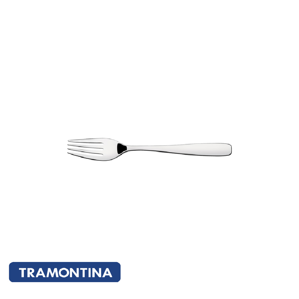 Juego de tenedores de postre de acero inoxidable 3 piezas - Tramontina .