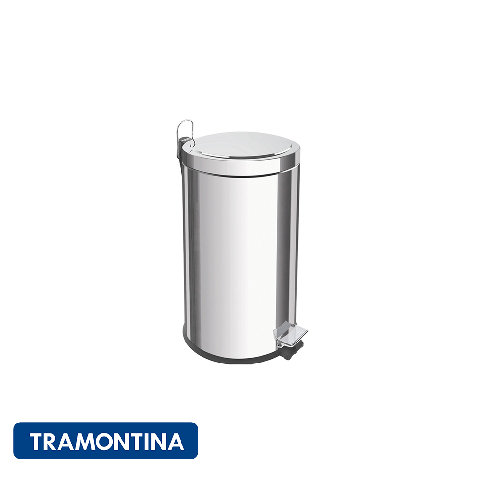 Cubo con pedal para baño 3 L-Tramontina.