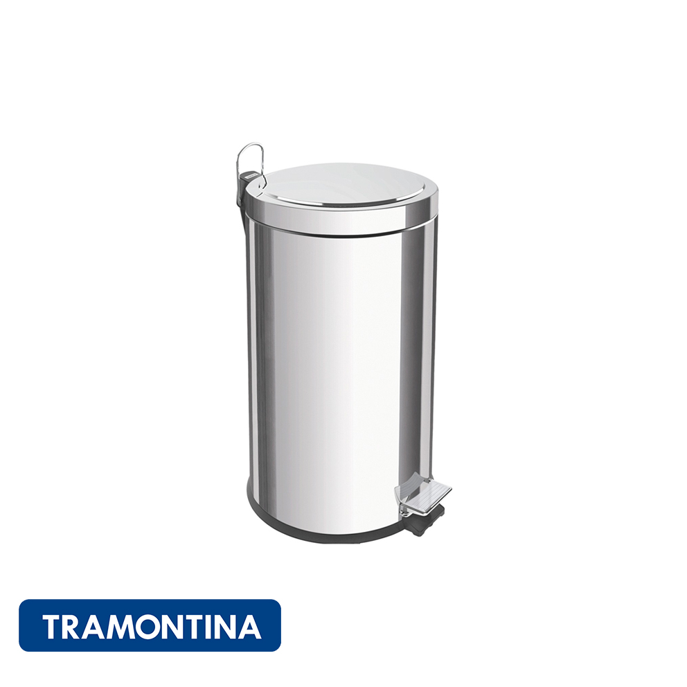 Cubo con pedal para baño 5 L-Tramontina.