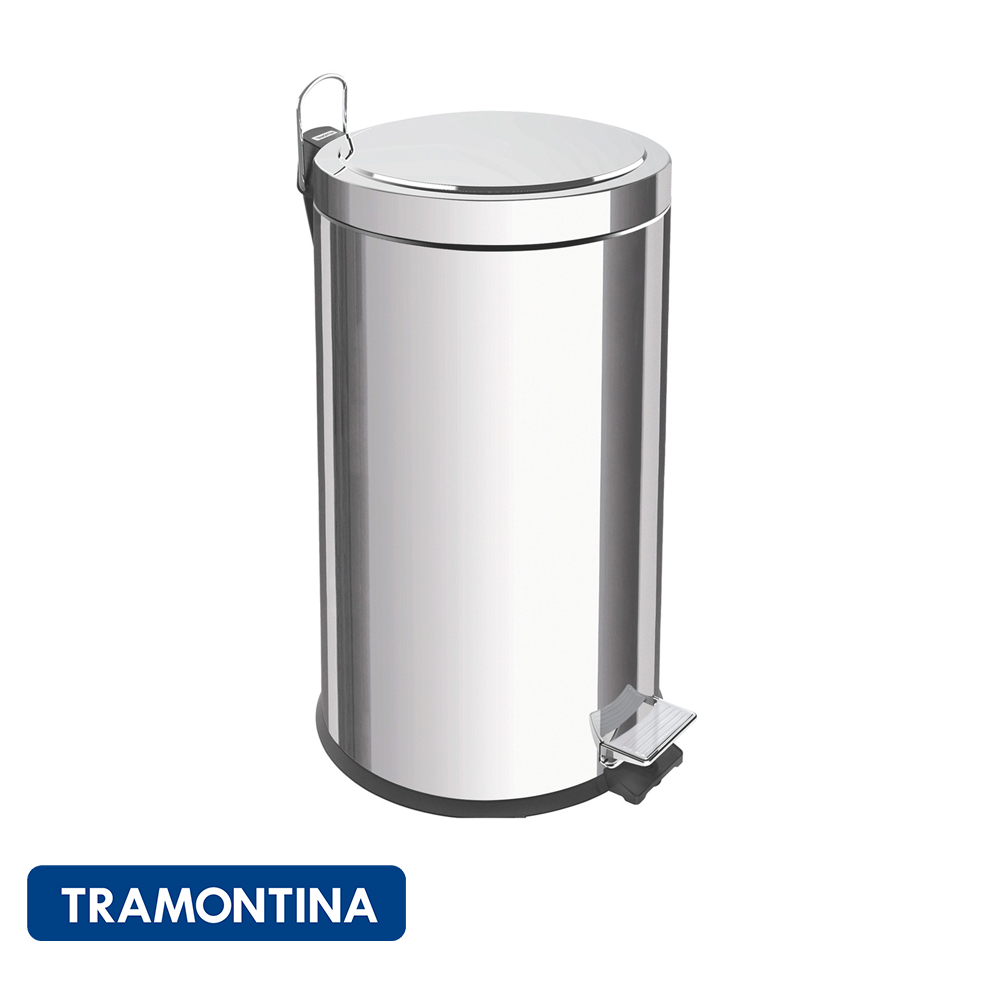 Cubo con pedal para cocina 20 L-Tramontina.