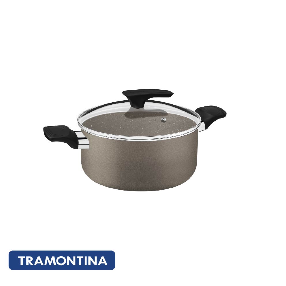 Cacerola dos asas 28cm C/tapa Milazzo