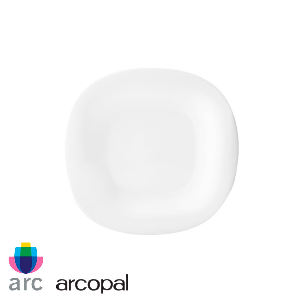 Plato llano Carine-Blanco.