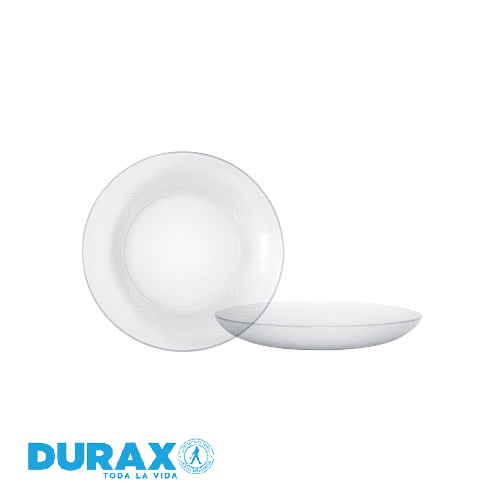 Plato hondo gema. - Durax