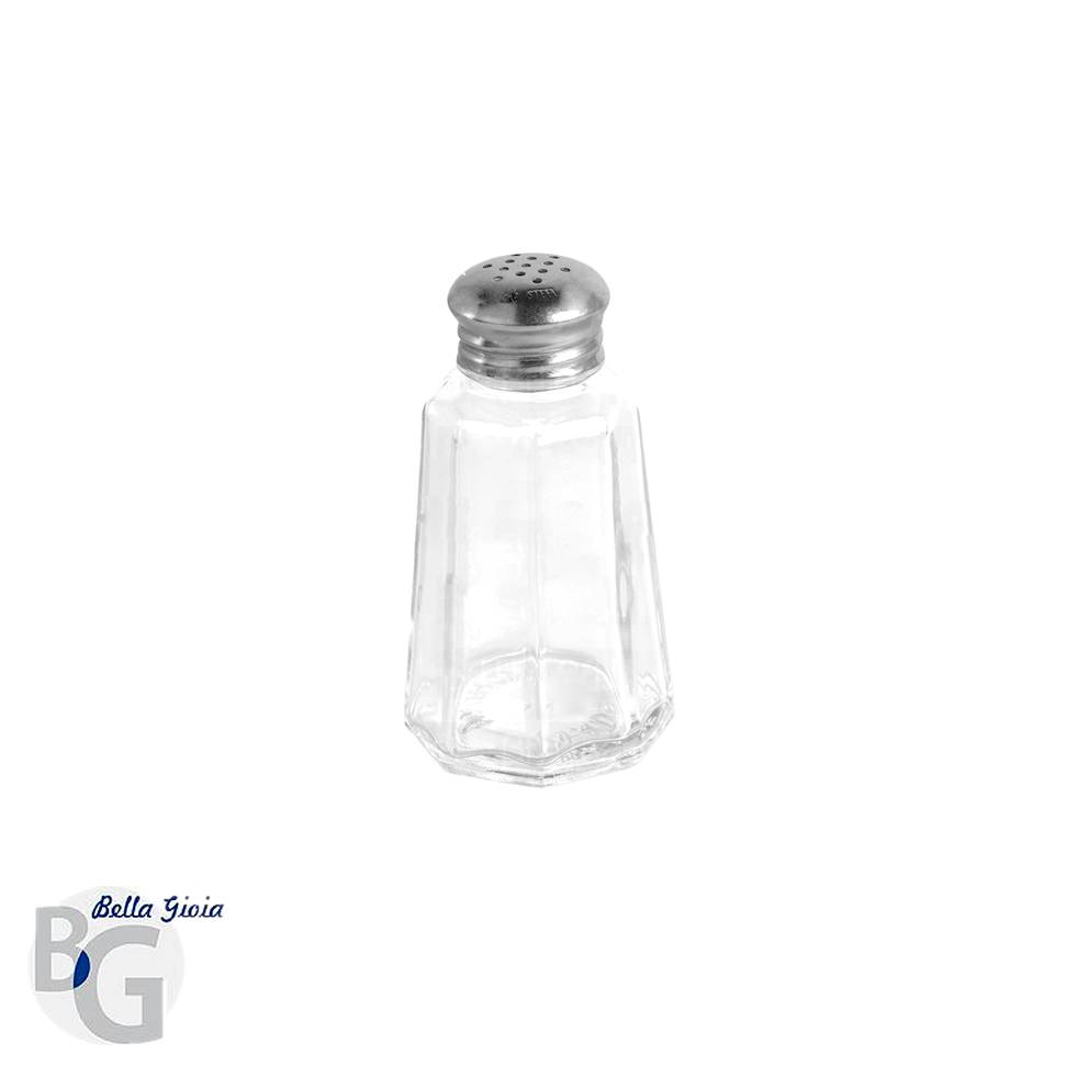Frasco vidrio sal/pimienta, 2 OZ-(59,2 ML).