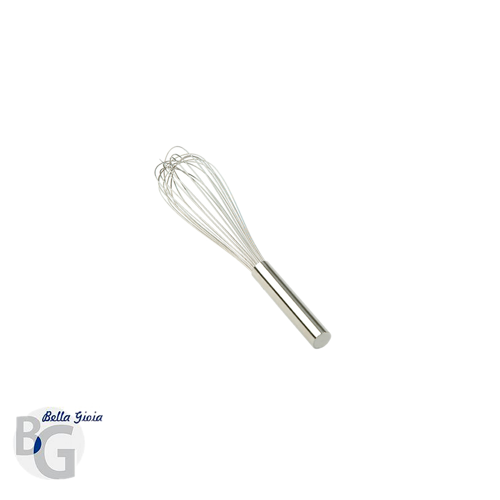Batidor alambre para huevo, acero inox. 12"-(30,5 CM).
