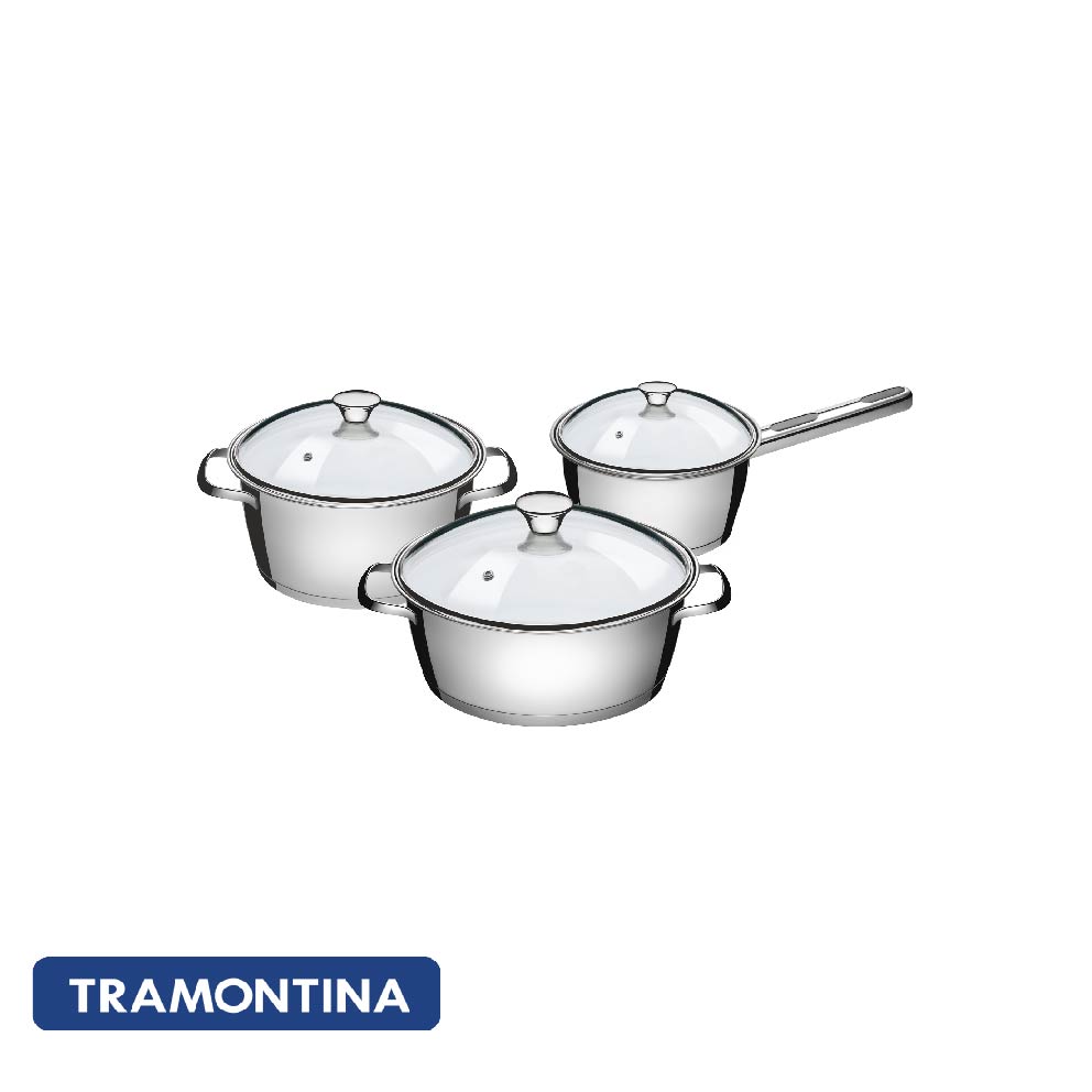 Juego de Ollas 3 piezas - Tramontina
